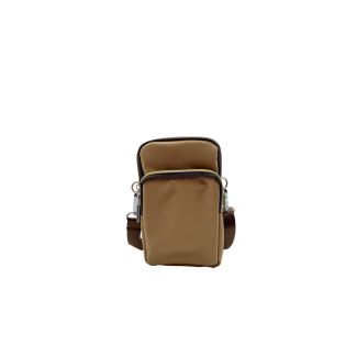 Cartera Tela Beige CRX15