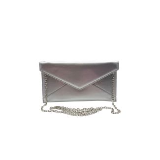 Cartera de fiesta Ecocuero Plata CRX37