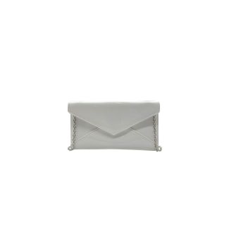 Cartera de fiesta Ecocuero Blanco CRX37