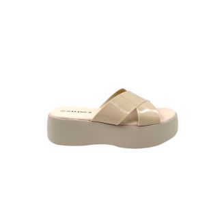 Sandalia Goma ZB037 Beige