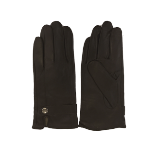 Guantes Cuero Hombre Café