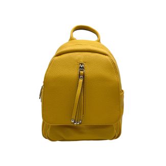 Mochila Ecocuero Amarillo CRX19