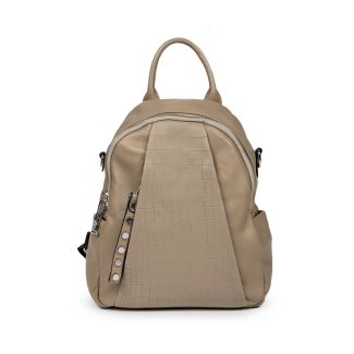 Mochila ecocuero CRX24 Beige