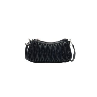 Cartera de fiesta Ecocuero Negro CRU73