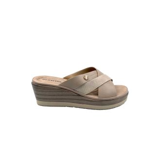 Sandalia Mujer Beige ZB030