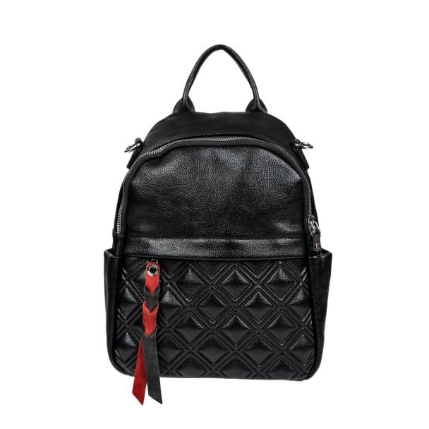 Mochila cuero CRU42 Negro