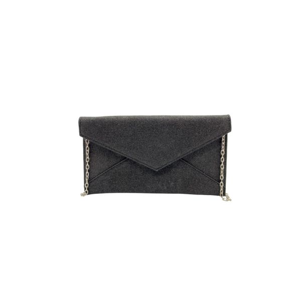 Cartera de fiesta Tela Negro CRX30