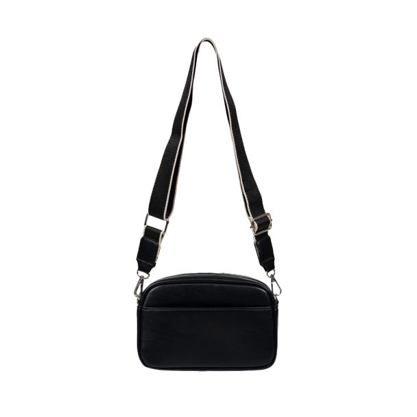 Cartera ecocuero CRU32 Negro