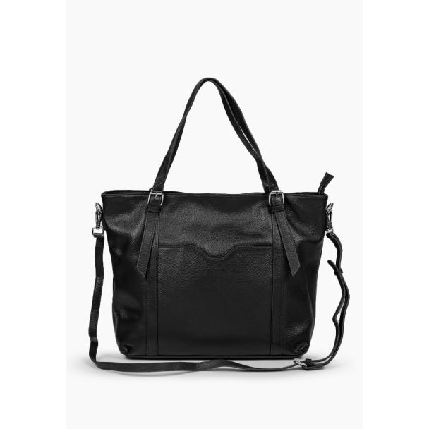 Cartera cuero CRU86 Negro