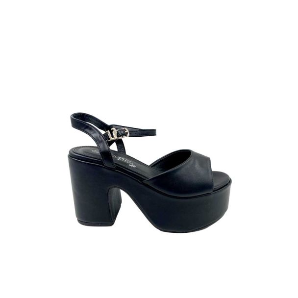 Sandalia Ecocuero ZB017 Negro