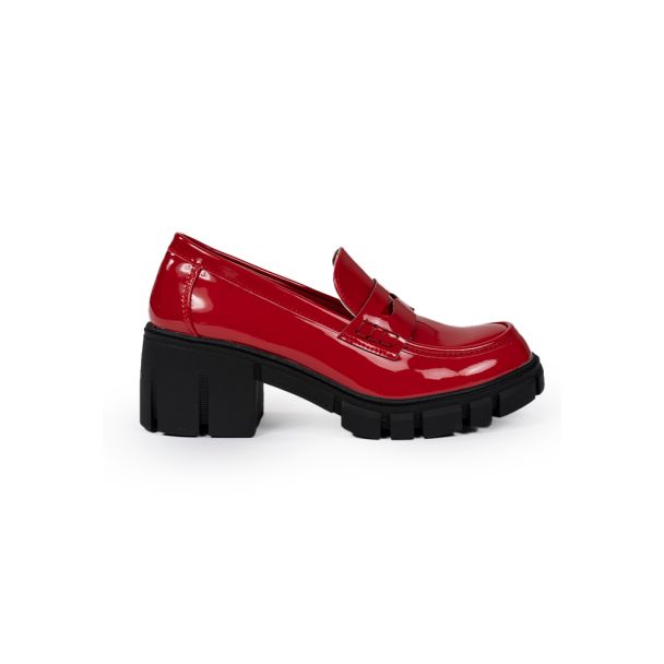 Mocasin Ecocuero ZAZ47 Rojo