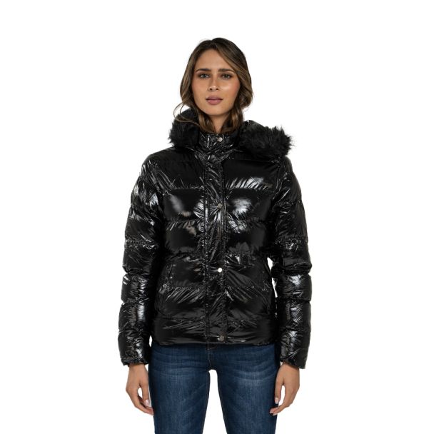 Parka CHG73 Poliéster Negro