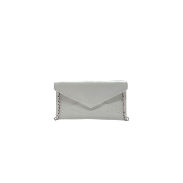 Cartera de fiesta Ecocuero Blanco CRX37