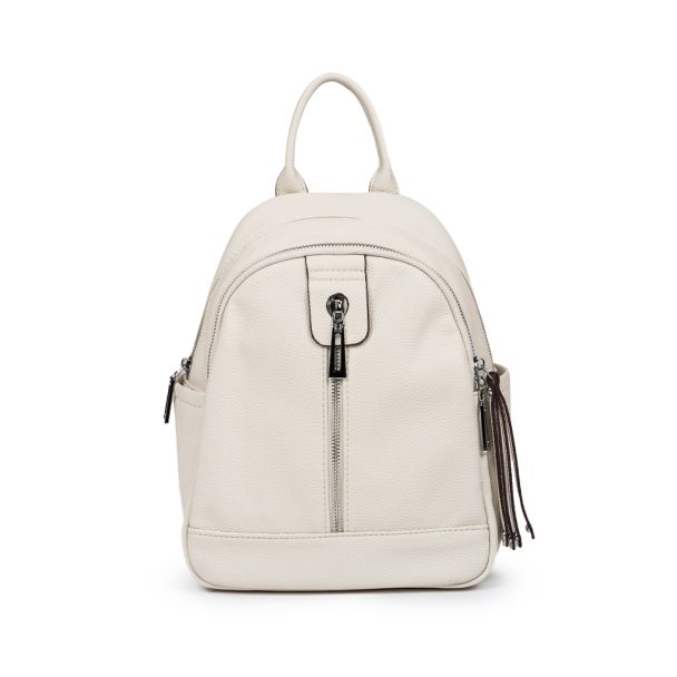 Mochila ecocuero CRX21 Blanco