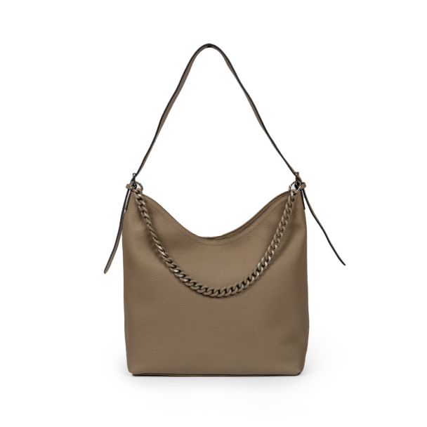 Cartera cuero CRU85 Beige