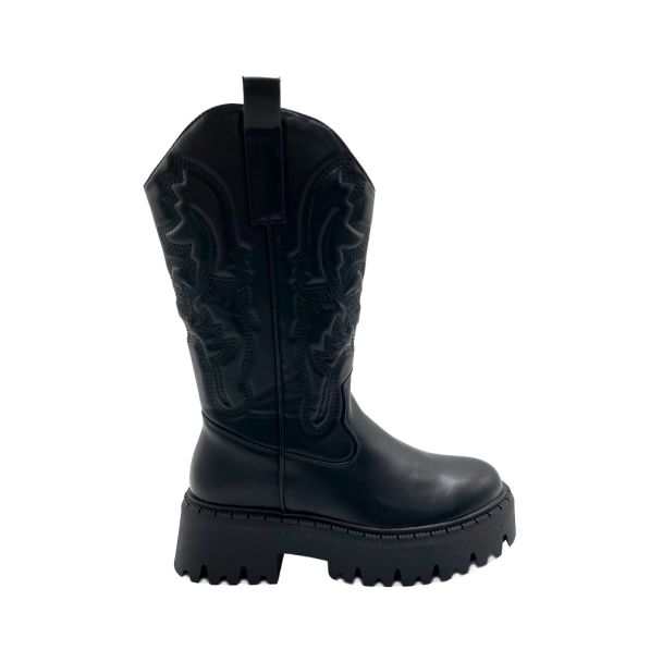 Bota ZAZ88 Ecocuero Negro