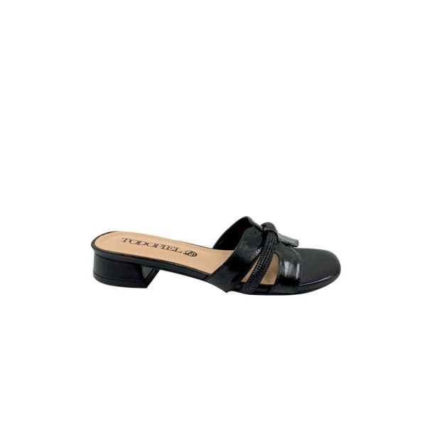 Sandalia Ecocuero ZB022 Negro