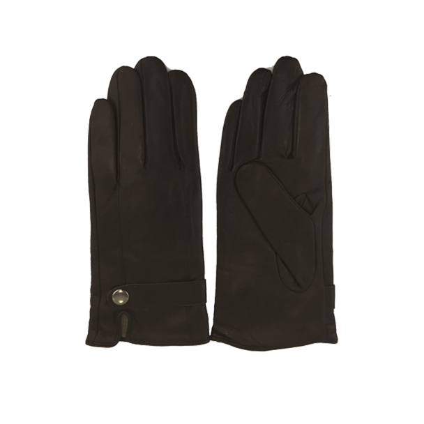 Guantes Cuero Hombre Café