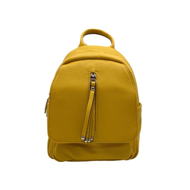 Mochila Ecocuero Amarillo CRX19