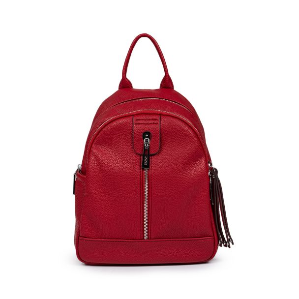 Mochila ecocuero CRX21 Rojo