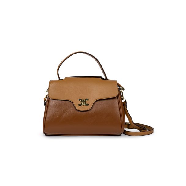 Cartera cuero CRU98 Camel