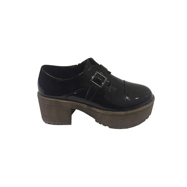 Zapato Ecocuero Negro